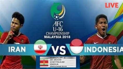 indonesia vs iran streaming